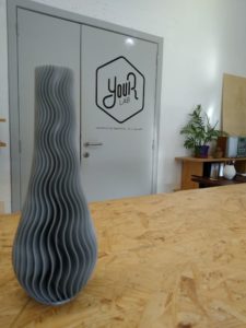 Vase imprimé en 3D